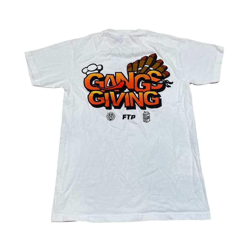 FTP I Gave to the GangsGiving Thanksgiving T Shirt Men's S Streetwear
